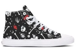 Skulls & Crystals High Tops -Rogue & Wolf Shop Hightops SkullsandCrystalshightopsdesigntemplate 173 85191 Hightop RAW WT STR3