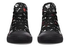 Skulls & Crystals High Tops -Rogue & Wolf Shop Hightops SkullsandCrystalshightopsdesigntemplate 173 85191 Hightops RAW Blk STR6 NLB