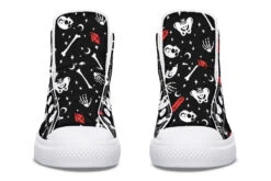 Skulls & Crystals High Tops -Rogue & Wolf Shop Hightops SkullsandCrystalshightopsdesigntemplate 173 85191 Hightops RAW WT STR7 NLB