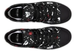 Skulls & Crystals High Tops -Rogue & Wolf Shop Hightops SkullsandCrystalshightopsdesigntemplate 173 85191 hightops RAW Blk STR9
