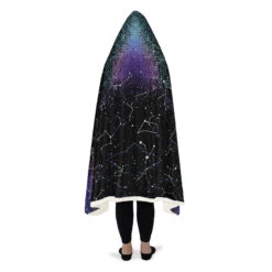 Aurora Hooded Blanket -Rogue & Wolf Shop HoodedBlankets AuroraHoodedBlanket 173 28357 Hoodedblankets WT STR8 NLB