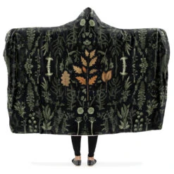 Autumn Memoir Hooded Blanket
