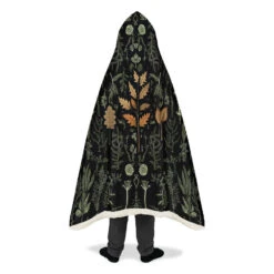 Autumn Memoir Hooded Blanket -Rogue & Wolf Shop HoodedBlankets AutumnMemoirHoodedBlanket 173 28351 Hoodedblankets WT STR12 NLB