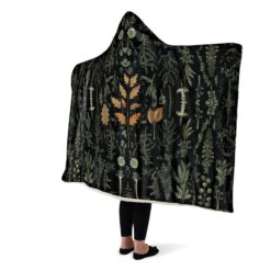 Autumn Memoir Hooded Blanket -Rogue & Wolf Shop HoodedBlankets AutumnMemoirHoodedBlanket 173 28351 Hoodedblankets WT STR6 NLB