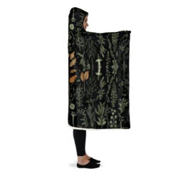 Autumn Memoir Hooded Blanket -Rogue & Wolf Shop HoodedBlankets AutumnMemoirHoodedBlanket 173 28351 Hoodedblankets WT STR7 NLB