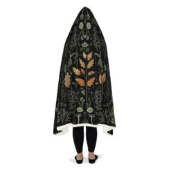 Autumn Memoir Hooded Blanket -Rogue & Wolf Shop HoodedBlankets AutumnMemoirHoodedBlanket 173 28351 Hoodedblankets WT STR8 NLB