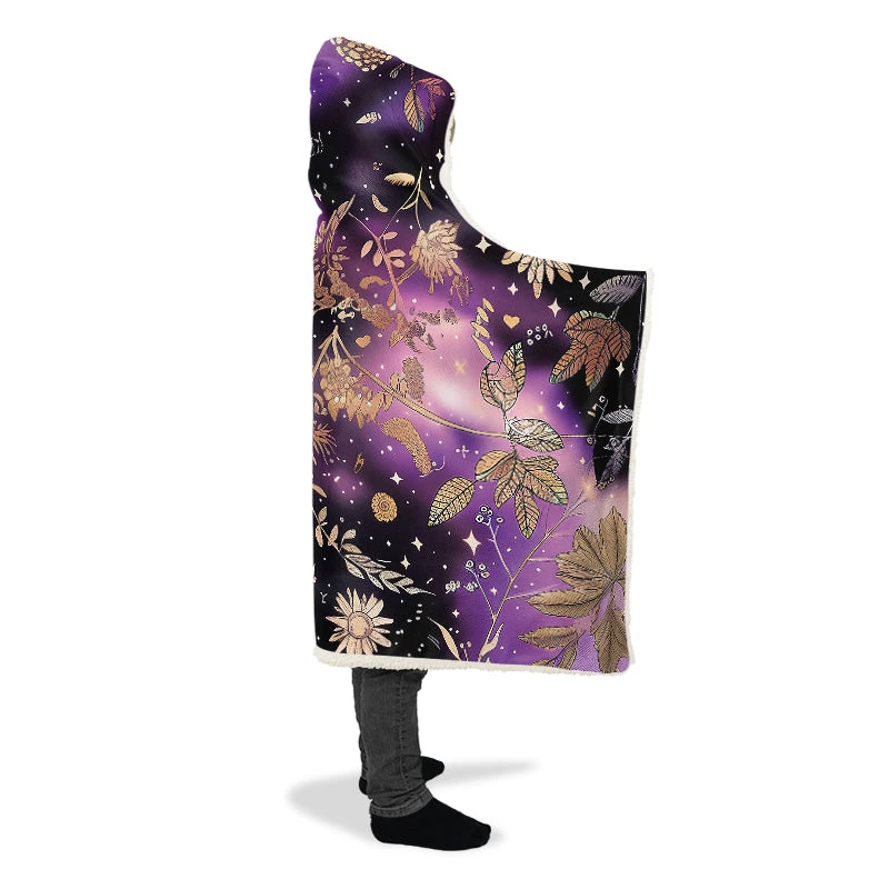 Galactic Bloom Hooded Blanket 13 Galactic Bloom Hooded Blanket - Image 11
