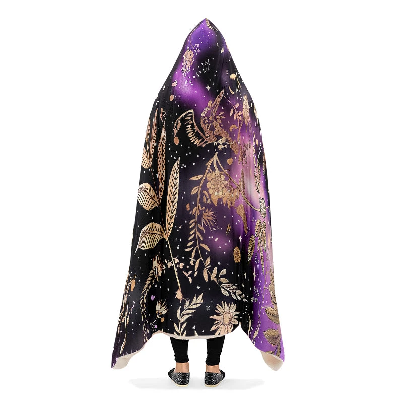 Galactic Bloom Hooded Blanket 5 Galactic Bloom Hooded Blanket - Image 3