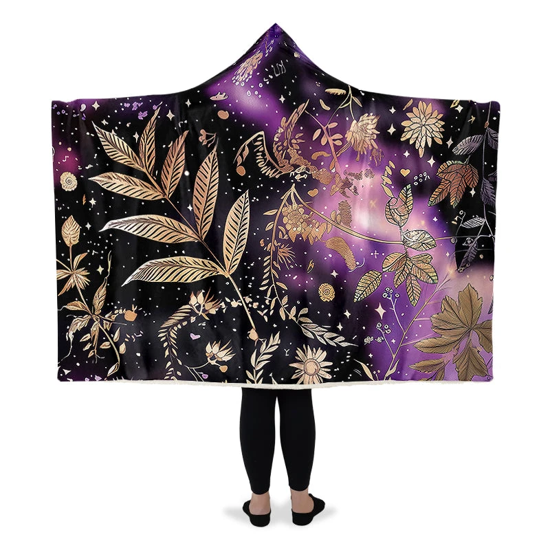 Galactic Bloom Hooded Blanket 7 Galactic Bloom Hooded Blanket - Image 5