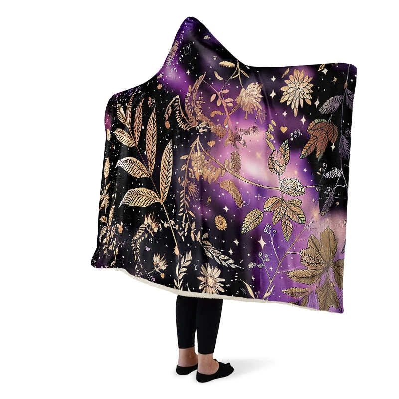Galactic Bloom Hooded Blanket 8 Galactic Bloom Hooded Blanket - Image 6