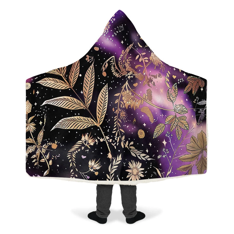 Galactic Bloom Hooded Blanket 11 Galactic Bloom Hooded Blanket - Image 9