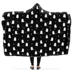 Ghost Party Hooded Blanket