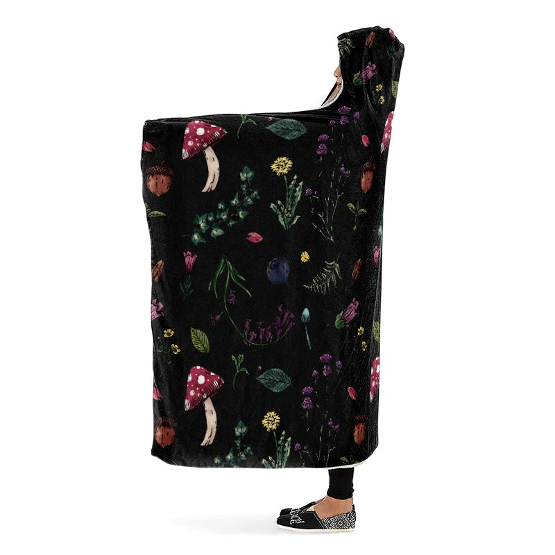 Herbology Hooded Blanket 6 Herbology Hooded Blanket - Image 4