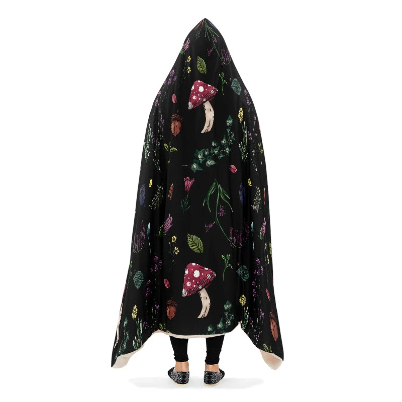 Herbology Hooded Blanket 5 Herbology Hooded Blanket - Image 3