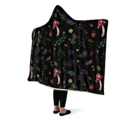Herbology Hooded Blanket 19 Herbology Hooded Blanket -Rogue & Wolf Shop HoodedBlankets HerbologyHoodedBlanket 173 28427 Hoodedblankets WT STR6 NLB