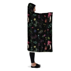 Herbology Hooded Blanket 20 Herbology Hooded Blanket -Rogue & Wolf Shop HoodedBlankets HerbologyHoodedBlanket 173 28427 Hoodedblankets WT STR7 NLB