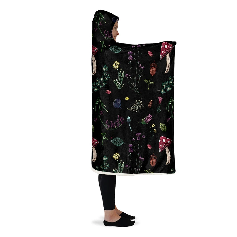 Herbology Hooded Blanket 9 Herbology Hooded Blanket - Image 7