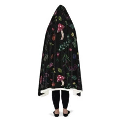 Herbology Hooded Blanket 21 Herbology Hooded Blanket -Rogue & Wolf Shop HoodedBlankets HerbologyHoodedBlanket 173 28427 Hoodedblankets WT STR8 NLB