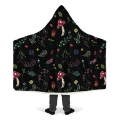 Herbology Hooded Blanket 22 Herbology Hooded Blanket -Rogue & Wolf Shop HoodedBlankets HerbologyHoodedBlanket 173 28427 Hoodedblankets WT STR9 NLB