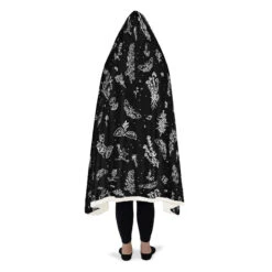 Nightshade Hooded Blanket 21 Nightshade Hooded Blanket -Rogue & Wolf Shop HoodedBlankets NightshadeHoodedBlanket 173 28418 Hoodedblankets WT STR8 NLB