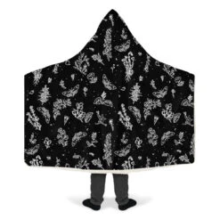 Nightshade Hooded Blanket 22 Nightshade Hooded Blanket -Rogue & Wolf Shop HoodedBlankets NightshadeHoodedBlanket 173 28418 Hoodedblankets WT STR9 NLB