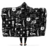 Raven Study Hooded Blanket 1 Raven Study Hooded Blanket -Rogue & Wolf Shop HoodedBlankets RavenStudyHoodedBlanket 173 28443 Hoodedblankets WT STR1 NLB