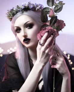 Rhea Sterling Silver Ring US6 To US11 -Rogue & Wolf Shop IMG 0772c pinksedited