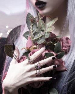 Rhea Sterling Silver Ring US6 To US11 -Rogue & Wolf Shop IMG 0798d pinksedited 1 1452465c 3587 4dc5 93c9 b1ac35b800fc