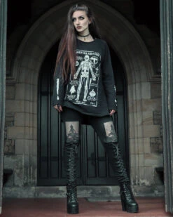 Vampire Anatomy Long Sleeve Tee -Rogue & Wolf Shop IMG 1590 1