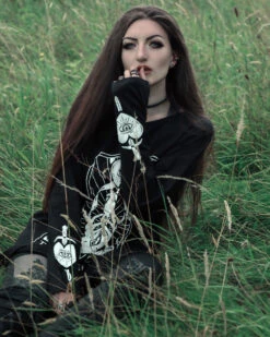 Lovers Tarot Long Sleeve Tee -Rogue & Wolf Shop IMG 1637 1