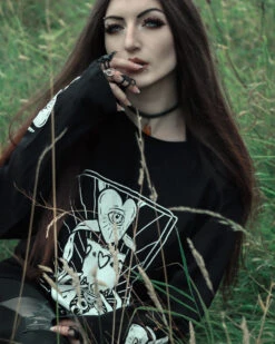 Lovers Tarot Long Sleeve Tee -Rogue & Wolf Shop IMG 1638 1