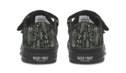 Autumn Memoir Kids Low Tops -Rogue & Wolf Shop KidsLowTops AutumnMemoirKidsLowTops 173 37232 Kidslowtop Blk STR5 RAW