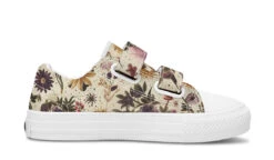 Enchanted Blossoms Kids Low Tops -Rogue & Wolf Shop KidsLowTops EnhcnatedBlossomsKidsLowTops 173 37238 Kidslowtop WT STR3 RAW
