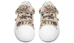 Enchanted Blossoms Kids Low Tops -Rogue & Wolf Shop KidsLowTops EnhcnatedBlossomsKidsLowTops 173 37238 Kidslowtops WT STR4 NLB