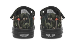 Foraging Kids Low Tops -Rogue & Wolf Shop KidsLowTops ForagingKidsLowTops 173 37431 Kidslowtop Blk STR5 RAW