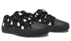 Ghost Party Kids Low Tops -Rogue & Wolf Shop KidsLowTops GhostPartyKidsLowTops 173 37240 Kidslowtops Blk STR7 NLB