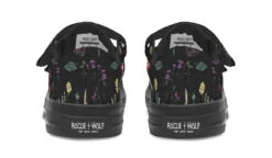 Herbology Kids Low Tops -Rogue & Wolf Shop KidsLowTops HerbologyKidsLowTops 173 37440 Kidslowtop Blk STR5 RAW
