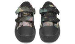 Northern Lights Kids Low Tops -Rogue & Wolf Shop KidsLowTops NorthernLightsKidsLowTops 173 37249 Kidslowtops Blk STR4 NLB