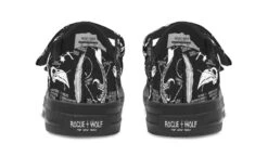 Raven Study Kids Low Tops -Rogue & Wolf Shop KidsLowTops RavenStudyKidsLowTops 173 37430 Kidslowtop Blk STR5 RAW