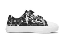 Raven Study Kids Low Tops -Rogue & Wolf Shop KidsLowTops RavenStudyKidsLowTops 173 37430 Kidslowtop WT STR3 RAW
