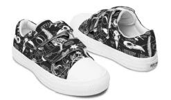 Raven Study Kids Low Tops -Rogue & Wolf Shop KidsLowTops RavenStudyKidsLowTops 173 37430 Kidslowtop WT STR8 RAW