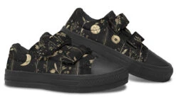 Twilight Garden Kids Low Tops -Rogue & Wolf Shop KidsLowTops TwilightGardenKidsLowTops 173 37248 Kidslowtops Blk STR6 NLB