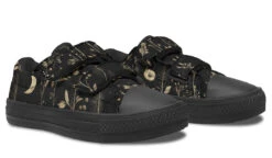 Twilight Garden Kids Low Tops -Rogue & Wolf Shop KidsLowTops TwilightGardenKidsLowTops 173 37248 Kidslowtops Blk STR7 NLB