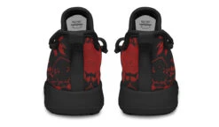 Blood Rose Romance Kids Sneakers -Rogue & Wolf Shop KidsSneakers BloodRoseRomanceKidsSneakers 173 35244 Kidssneakers Blk STR5 RAW
