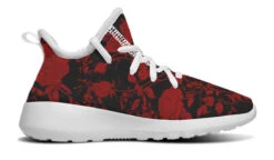 Blood Rose Romance Kids Sneakers -Rogue & Wolf Shop KidsSneakers BloodRoseRomanceKidsSneakers 173 35244 Kidssneakers WT STR3 NLB