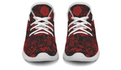 Blood Rose Romance Kids Sneakers -Rogue & Wolf Shop KidsSneakers BloodRoseRomanceKidsSneakers 173 35244 Kidssneakers WT STR4 NLB