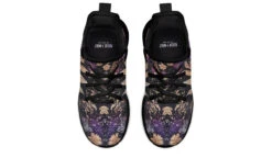 Galactic Bloom Kids Sneakers -Rogue & Wolf Shop KidsSneakers GalacticBloomKidsSneakers 173 35265 Kidssneakers Blk STR6 RAW