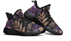 Galactic Bloom Kids Sneakers -Rogue & Wolf Shop KidsSneakers GalacticBloomKidsSneakers 173 35265 Kidssneakers Blk STR7 NLB