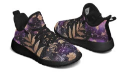 Galactic Bloom Kids Sneakers -Rogue & Wolf Shop KidsSneakers GalacticBloomKidsSneakers 173 35265 Kidssneakers Blk STR9 RAW