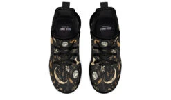 Moonlit Botanica Kids Sneakers -Rogue & Wolf Shop KidsSneakers MoonlitBotanicaKidsSneakers 173 35279 Kidssneakers Blk STR6 RAW